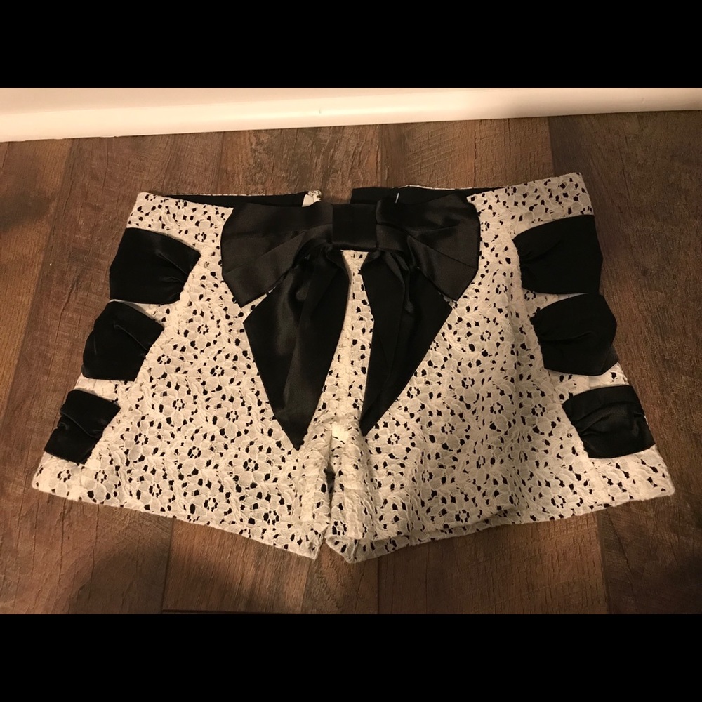 Brand new with tags Judith March bowtie shorts